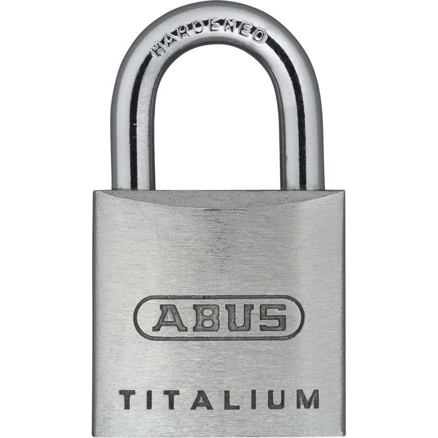 ABUS Titalium-Vorhängeschloss vers. schl. SB verpackt 20mm - 64TI/20 B/DFNLI