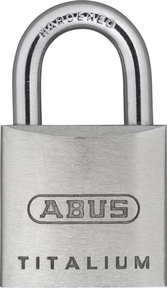 ABUS Titalium-Vorhängeschloss vers. schl. SB verpackt 40mm - 64TI/40 B/DFNLI