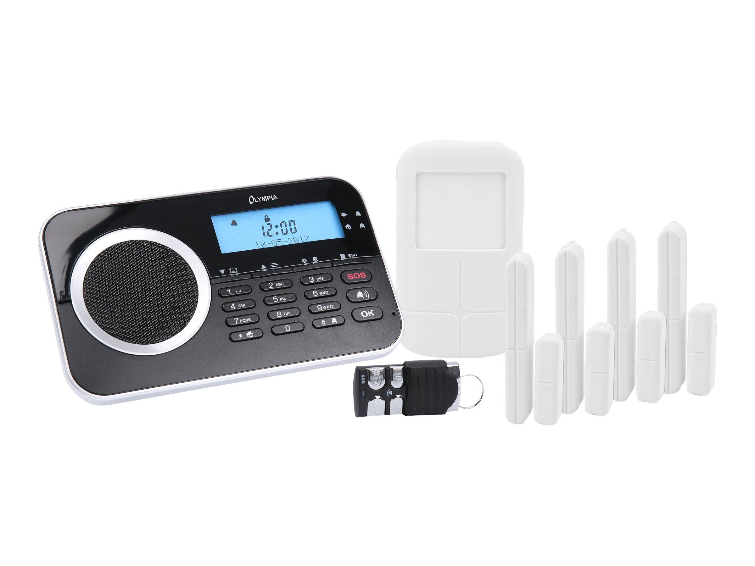 Olympia Protect 9761 GSM Alarmsystem, Schwarz - 6017