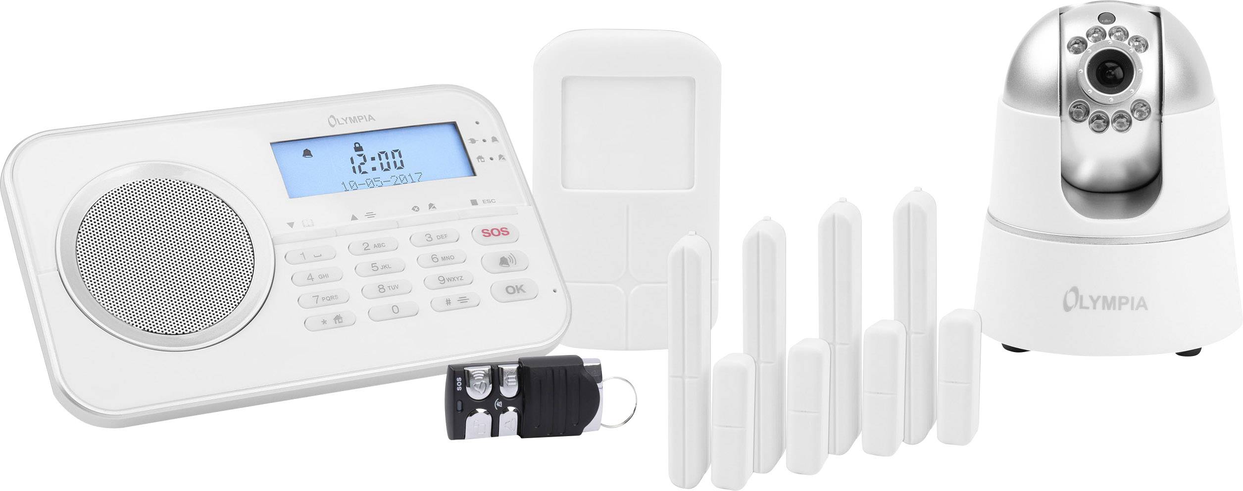 Olympia Protect 9881 GSM Alarmsystem, Weiss - 6004