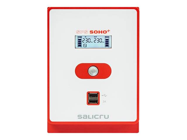 SALICRU USV SPS 2200 SOHO+,LineInt,2200VA/1200W,USB,LCD,Shuc - 647CA000006