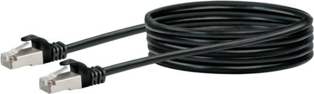 4004005019520 - network cable - 25 m - black - Schwarz - 25 meter