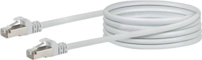 Schwaiger CAT6 Netzwerkkabel , S/FTP, 5,0m, weiß,  (BILD1)