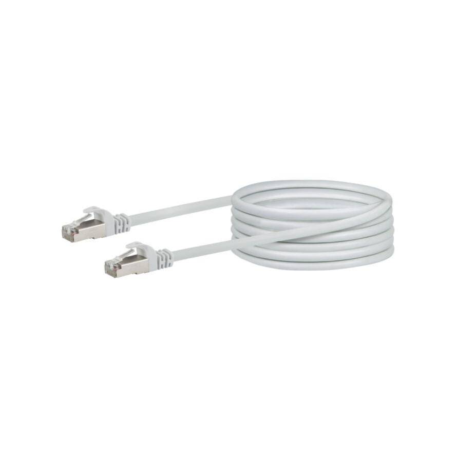 Schwaiger CAT6 Netzwerkkabel , S/FTP, 10m, weiß - CKB6100052