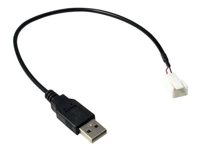 4260455643283 - Inter Tech Adapter USB AM auf 3Pin Buchse 30 cm 88885450