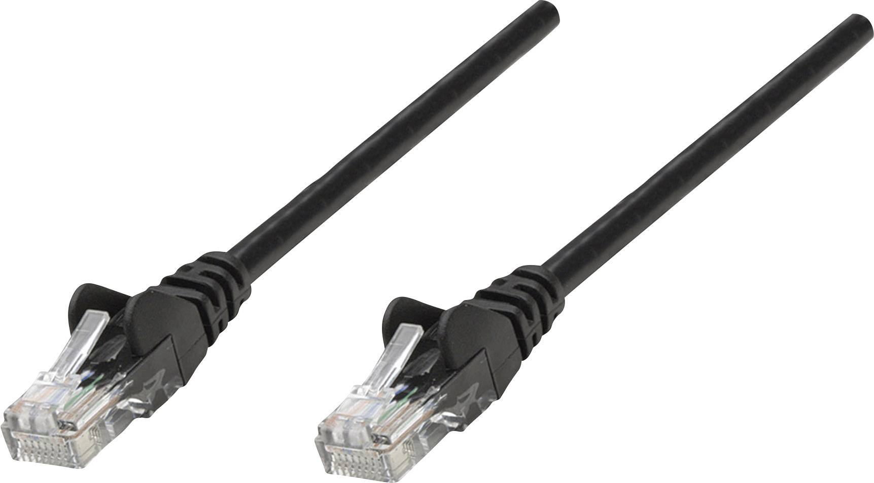 INTELLINET Patchkabel RJ45 Cat5e komp. SF/UTP CCA 2,0m sw