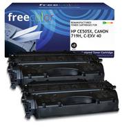 Freecolor Toner HP 05X black CE505XD HY Doppelpack kompatibel - K35121F7