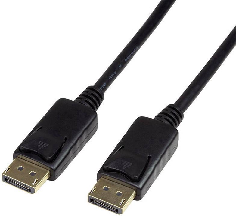 Logilink DisplayPort-Kabel DPort -> DPort St/St 10.00m black - CV0077