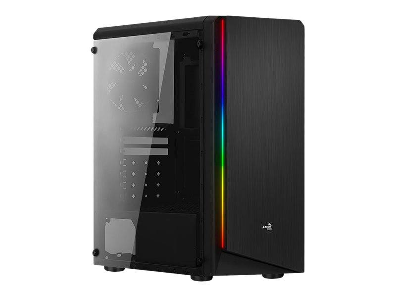 AeroCool Geh Midi Rift Black MicroATX/ATX/MiniITX o.N. - ACCM-PV13012.11