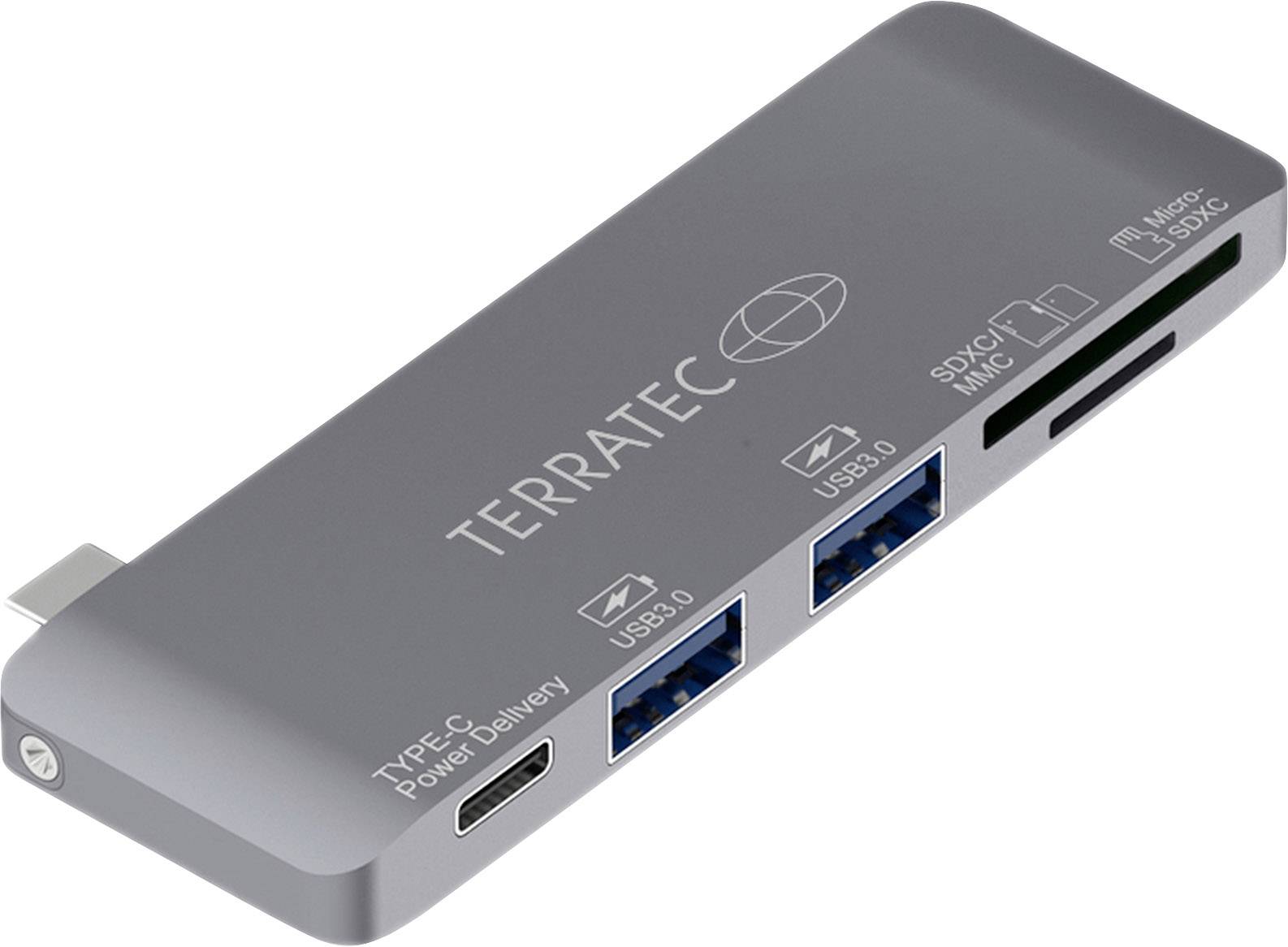 4040895006172 - TERRATEC Connect C7 Type-C zu Type-C PD USB30 CardReader