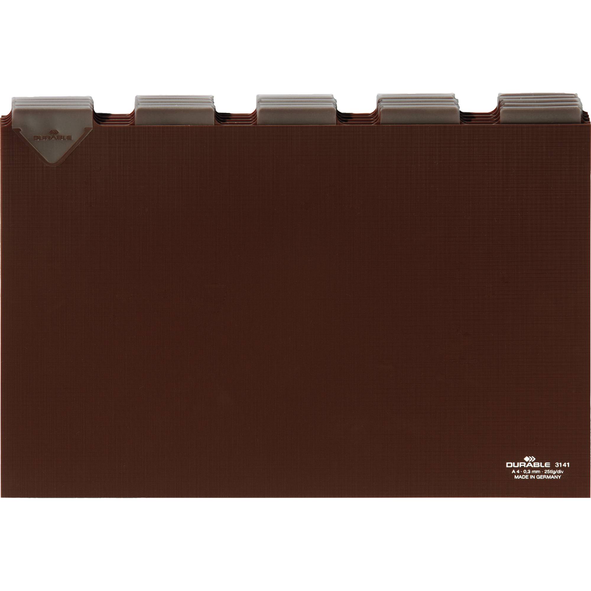 DURABLE Schnellhefter überbreit rot - 268003