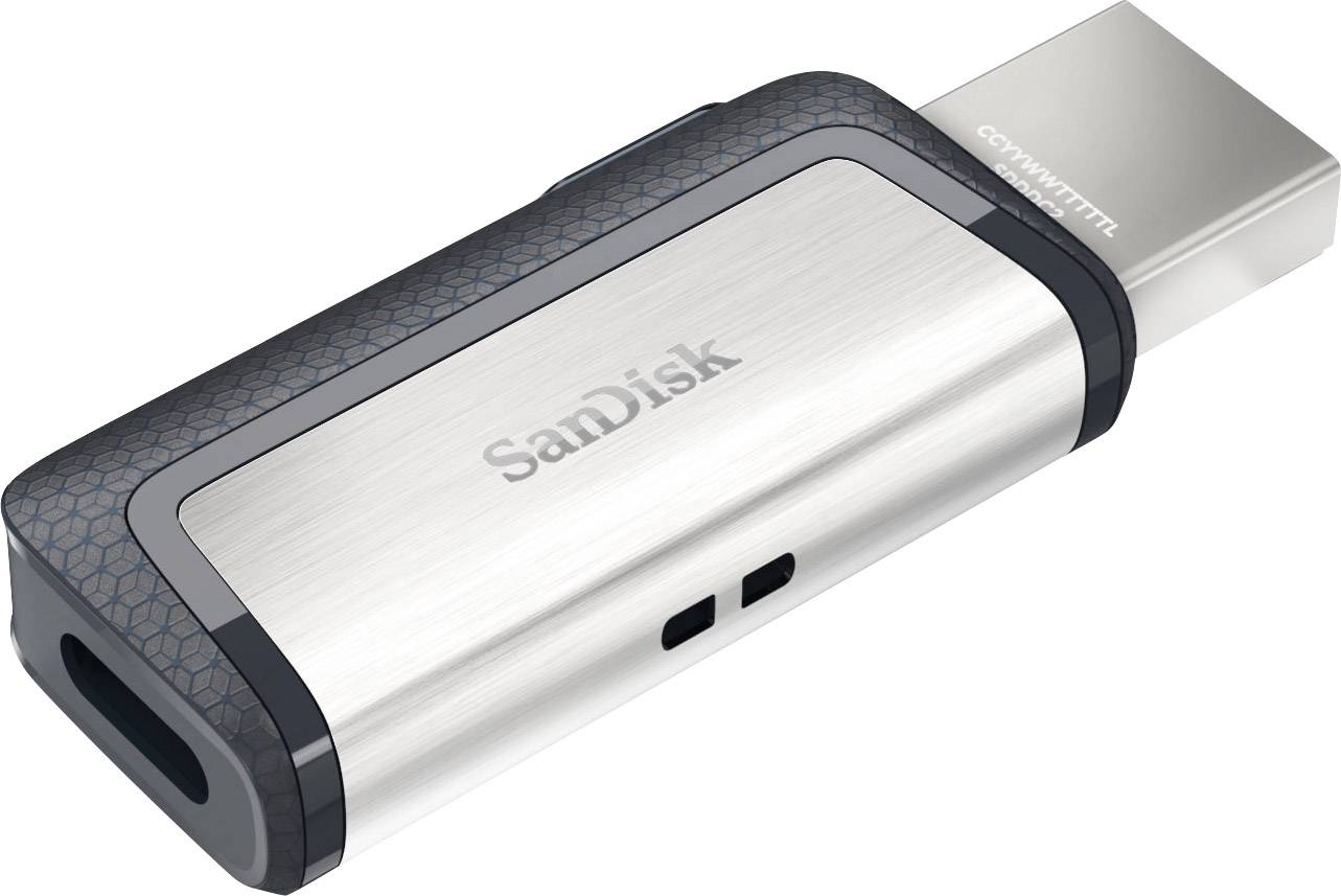 USB-Stick 256GB SanDisk Dual USB 3.1 Typ-C retail - SDDDC2-256G-G46