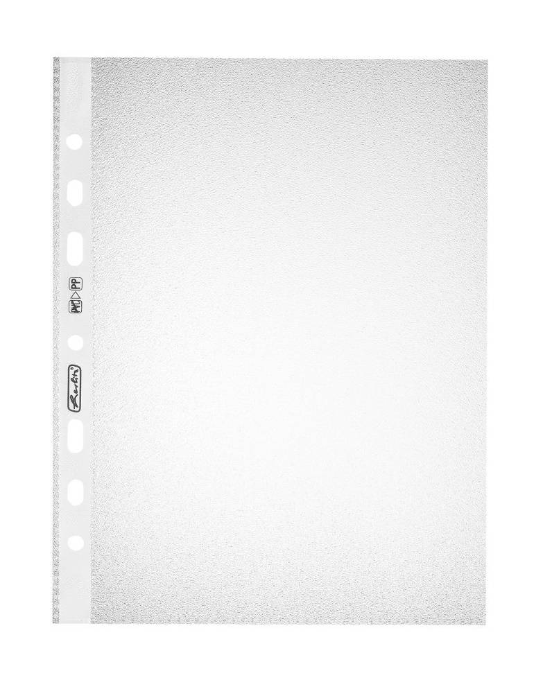 Herlitz Prospekthülle A5 genarbt 100er Packu - 10468585