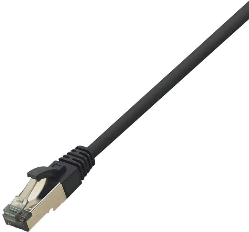 Logilink Premium Cat.8.1 Patchkabel, schwarz, 2,00m LSZH - CQ8053S