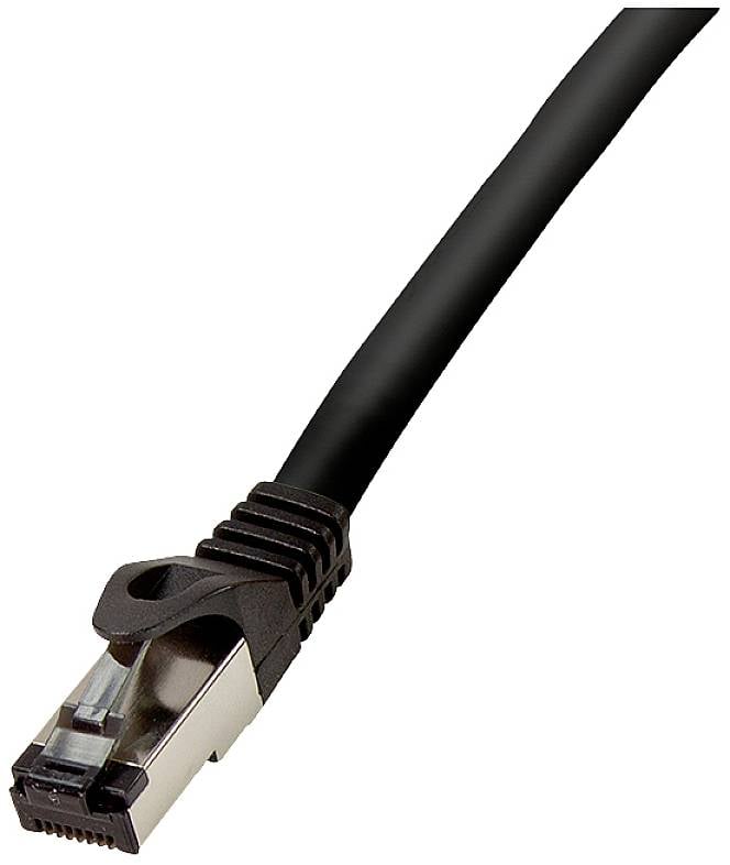 Logilink Premium Cat.8.1 Patchkabel, schwarz, 15,00m LSZH - CQ8103S