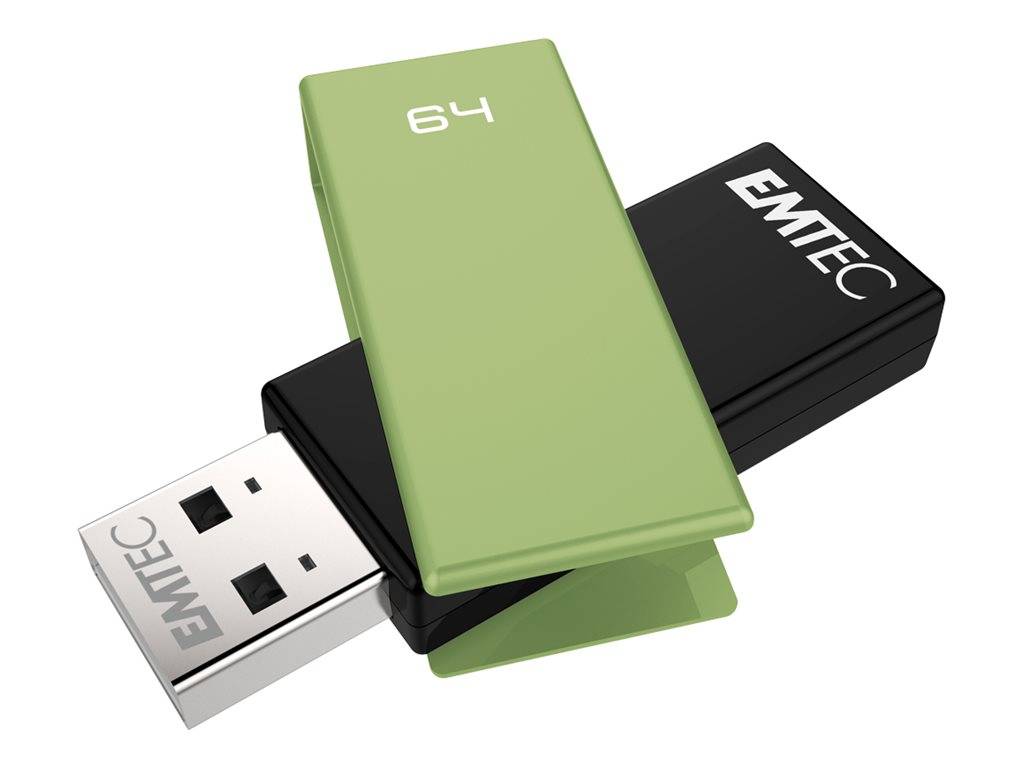 Emtec USB2.0 C350 64GB Green - ECMMD64GC352