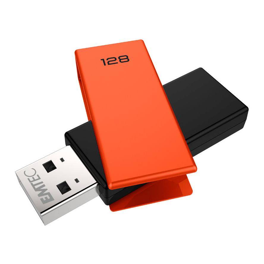 Emtec USB2.0 C350 128GB Orange - ECMMD128GC352