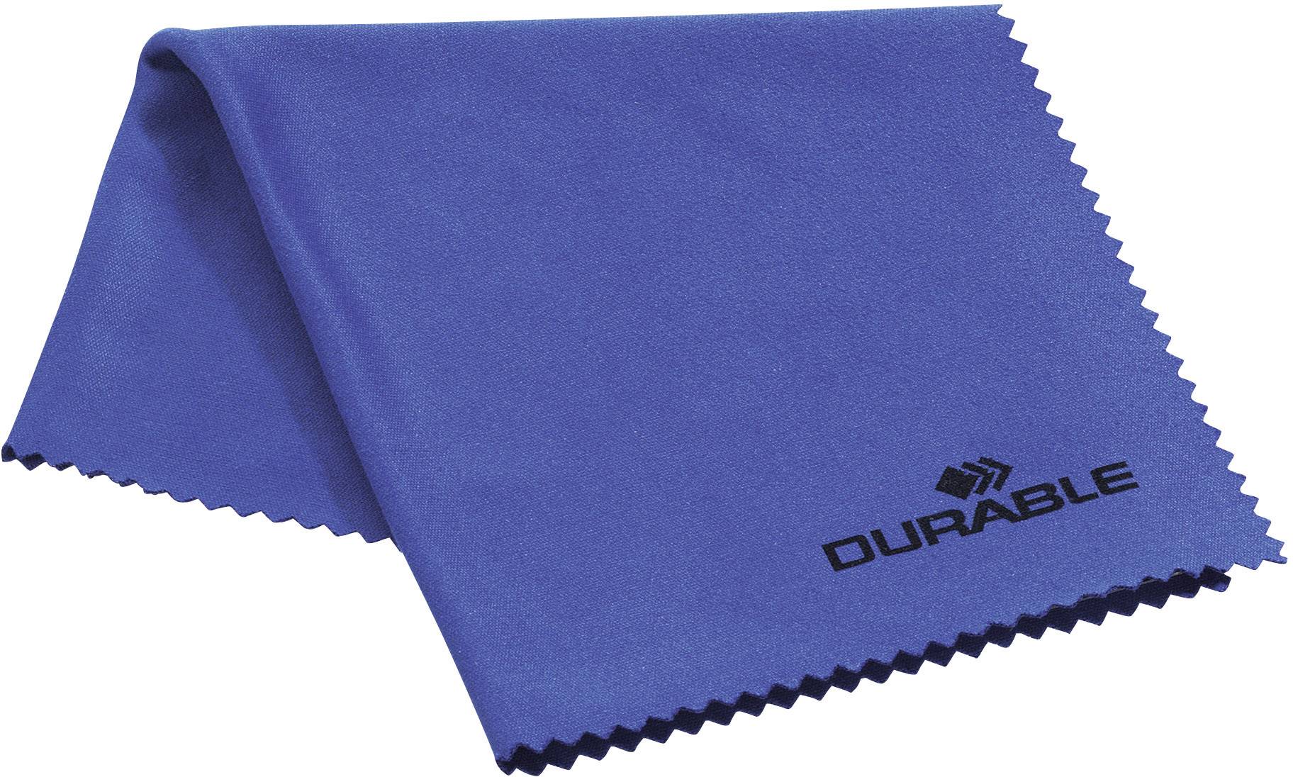 DURABLE TECHCLEAN CLOTH Mikrofasertuch 200x200mm blau