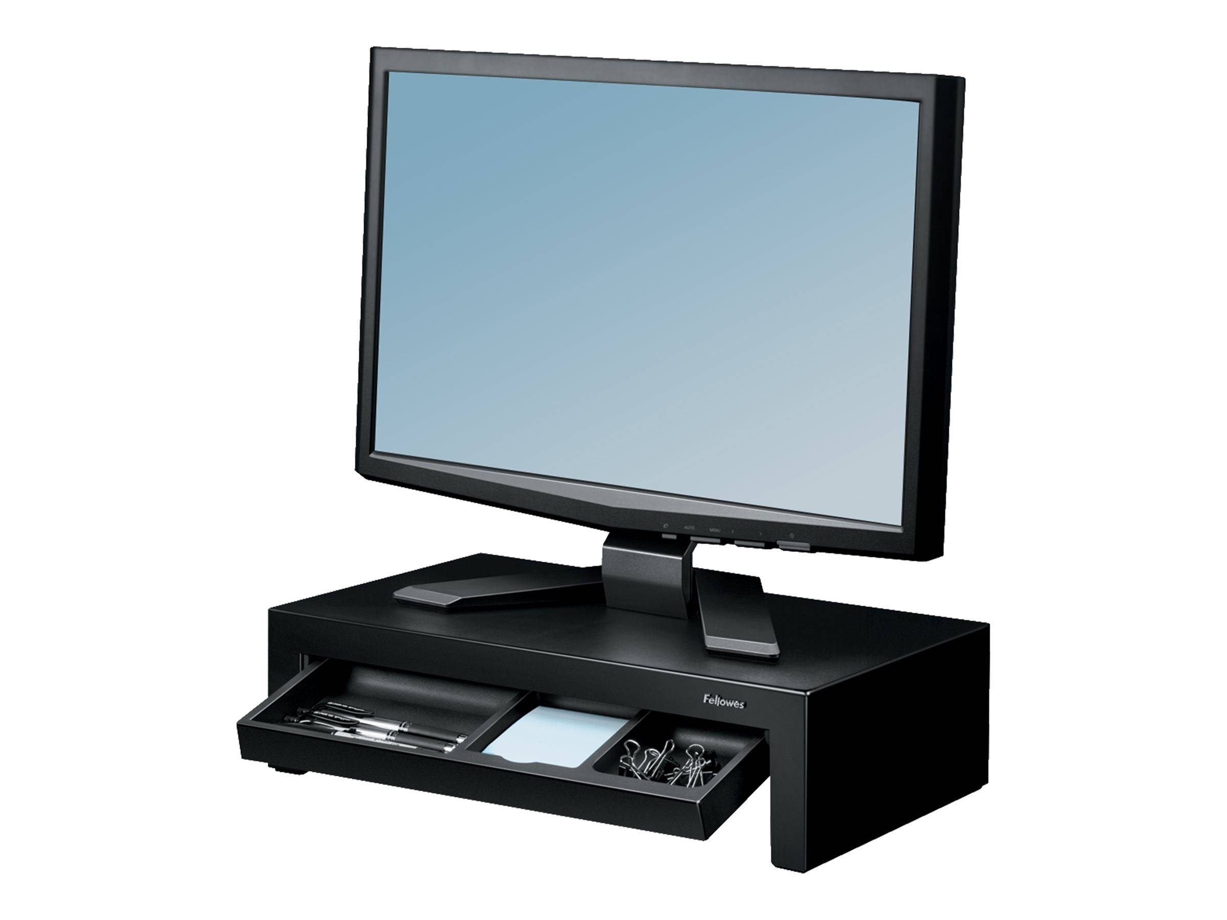 Fellowes Monitorständer bis 21 Max.18KG verstellbar schwarz - 8038101