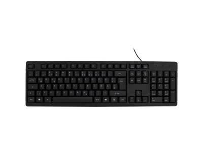 Inter-Tech Tas K-118 Tastatur QWERTZ, schwarz - 88884095