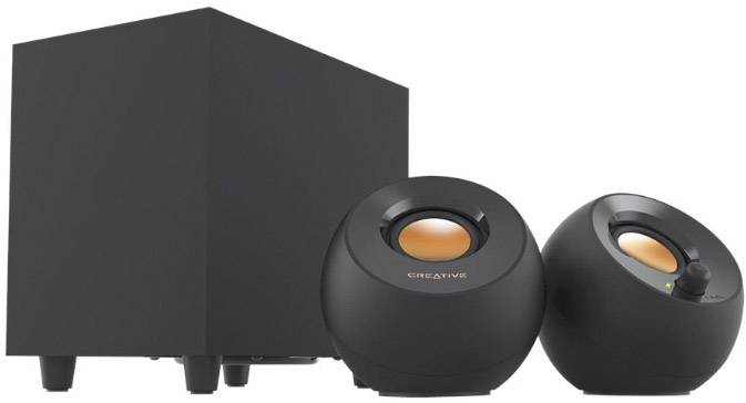 Creative Aktivbox Pebble Plus 2.1 Schwarz - 51MF0480AA000