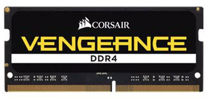 SO DDR4 16GB PC 2666 CL18 CORSAIR VENGEANCE Black - CMSX16GX4M1A2666C18