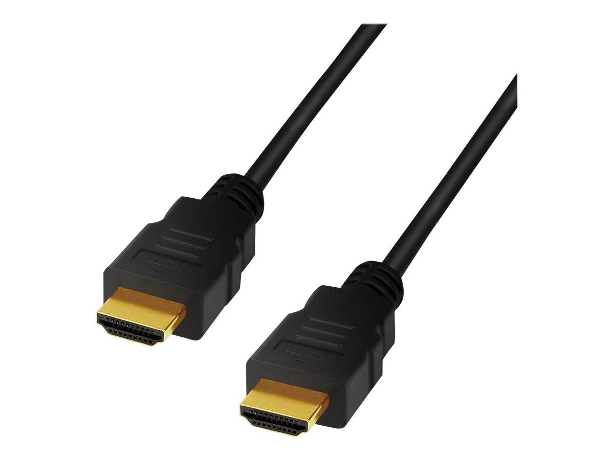 LogiLink HDMI-Kabel Ultra High Speed A -> A St/St 1,0m black - CH0077