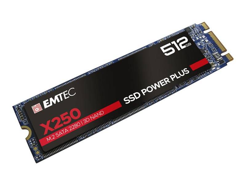 Emtec SSD M.2 Sata X250 512GB Intern - ECSSD512GX250