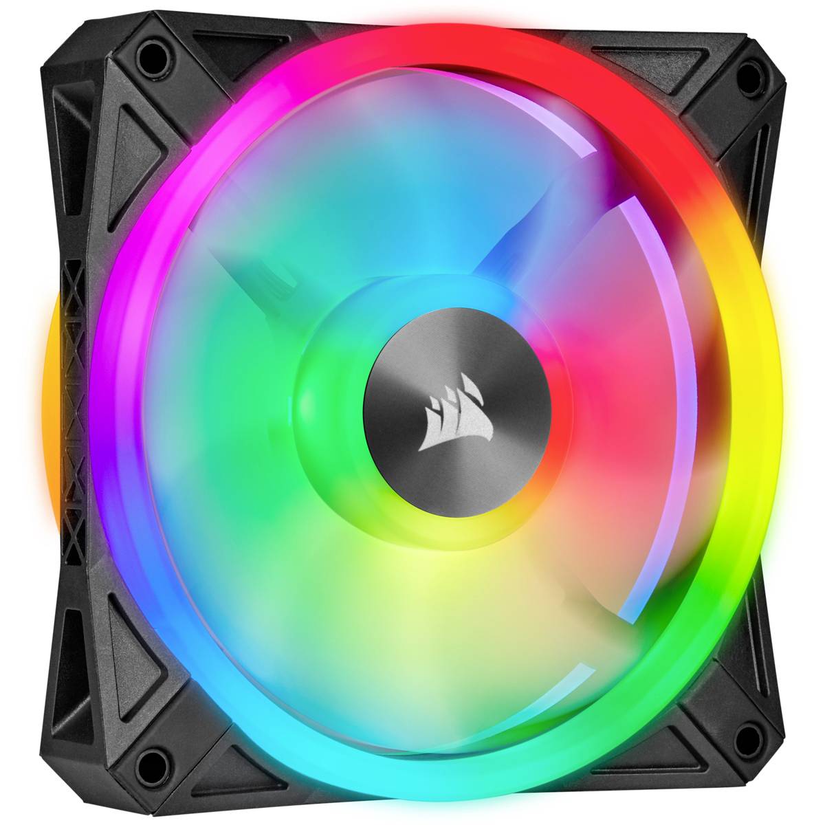 CORSAIR Lüfter 140*140*25 QL140 RGB Pro LED Fan, Dual Pa - CO-9050100-WW