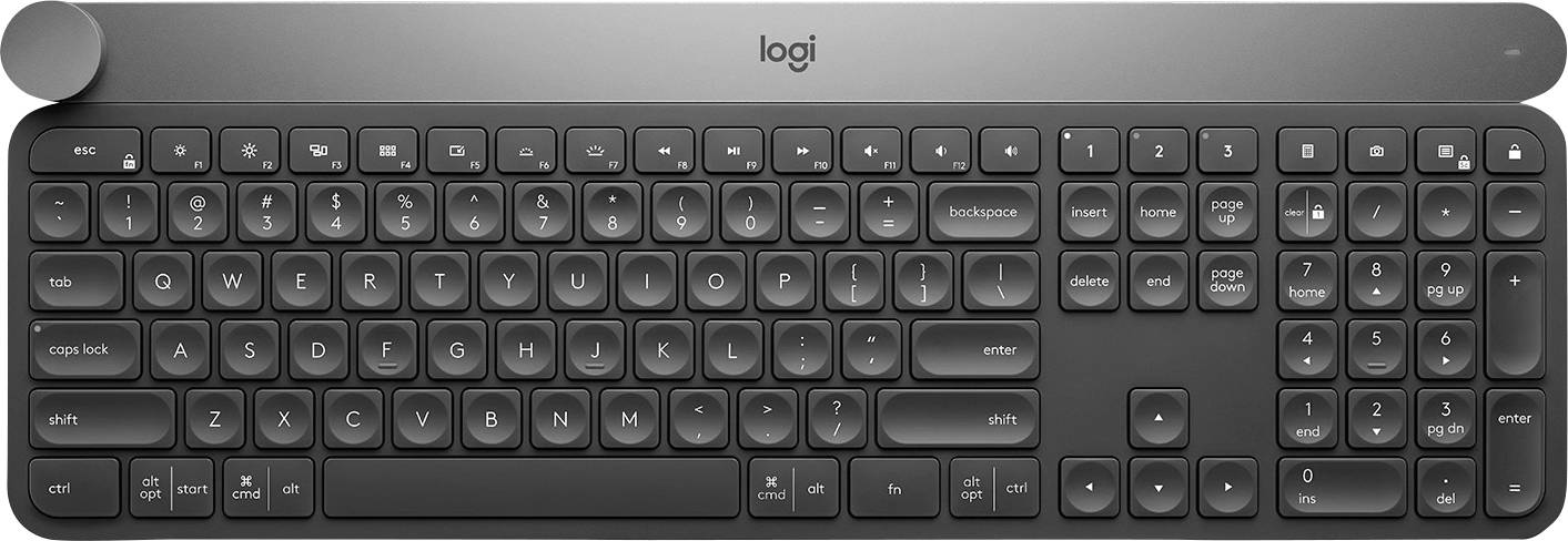 Logitech Wireless Keyboard Craft black retail - 920-008496