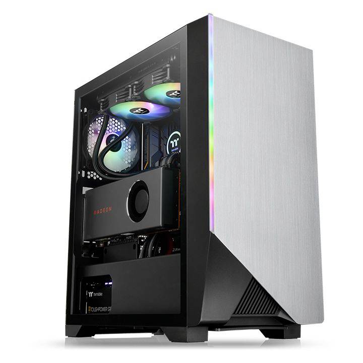 Geh Thermaltake H550 TG Midi Tower ARGB Black retail - CA-1P4-00M1WN-00