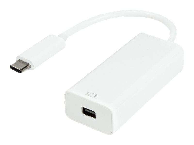 LogiLink Adapter USB 3.2 Gen 1x1 to Mini DP, USB-C, weiß - UA0360