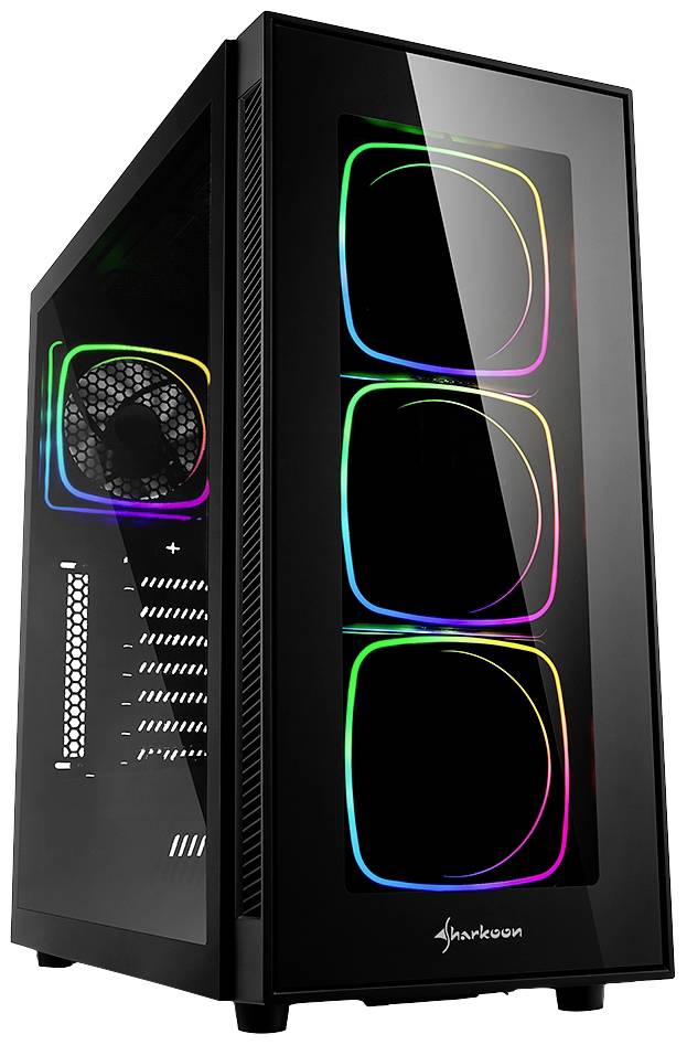 Sharkoon Gehäuse TG6 RGB ATX 1xGlas schwarz - 4044951028221