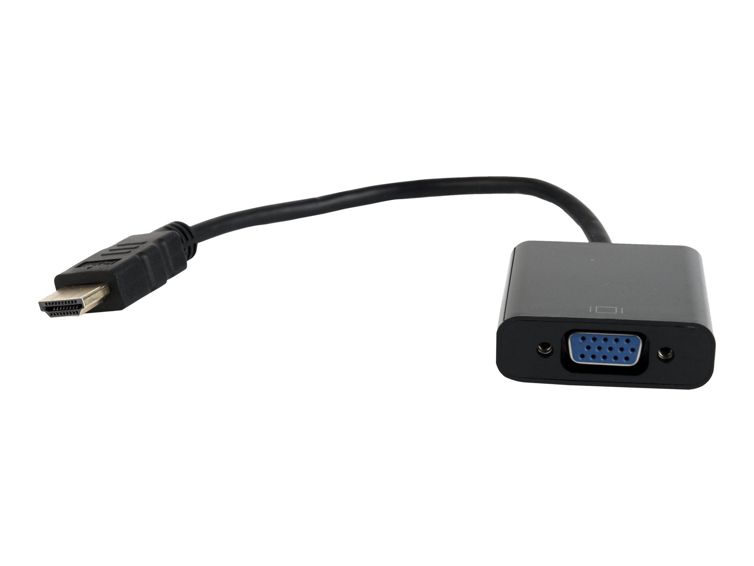 gembird Adapter HDMI -> VGA/Audio Single-Port schwarz