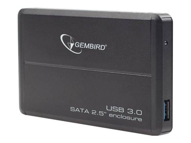 gembird Festplatten Gehäuse USB3.0 2.5 schwarz alu - EE2-U3S-2