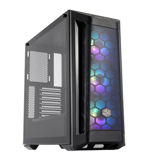 CoolerMaster Geh MasterBox MB511 ARGB (Black/Tempered Glass) - MCB-B511D-KGNN-RGA