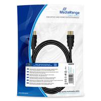 MediaRange HDMI High Speed Ethernet Anschlussk. 18Gibt/s 2m - MRCS196