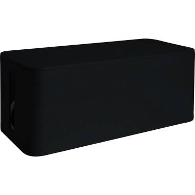 MediaRange Kabelbox medium 318x126x135mm schwarz - MRCS307