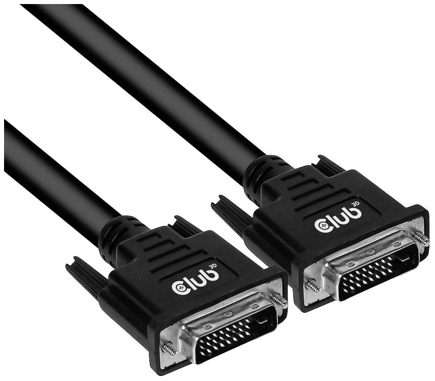 Club3D DVI-Kabel Dual Link (24+1) bidirektional 10m St/St retail - CAC-1220