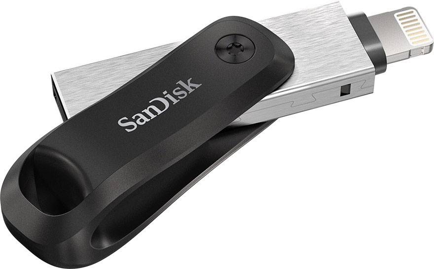 USB-Stick 256GB SanDisk iXpand GO, Apple Lightning, USB 3. - SDIX60N-256G-GN6NE