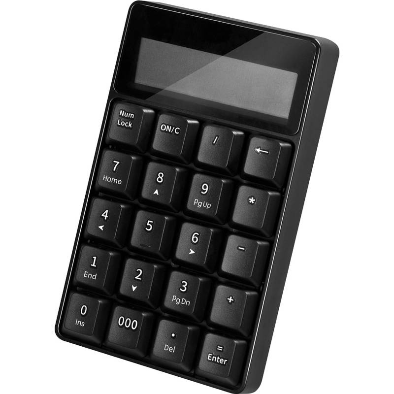 LogiLink Keypad Bluetooth, mit Taschenrechner, V5.1, schwarz - ID0200