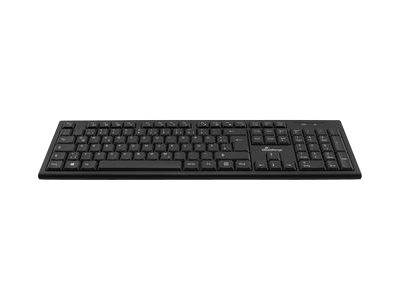 MediaRange Tastatur Wireless schwarz - MROS111