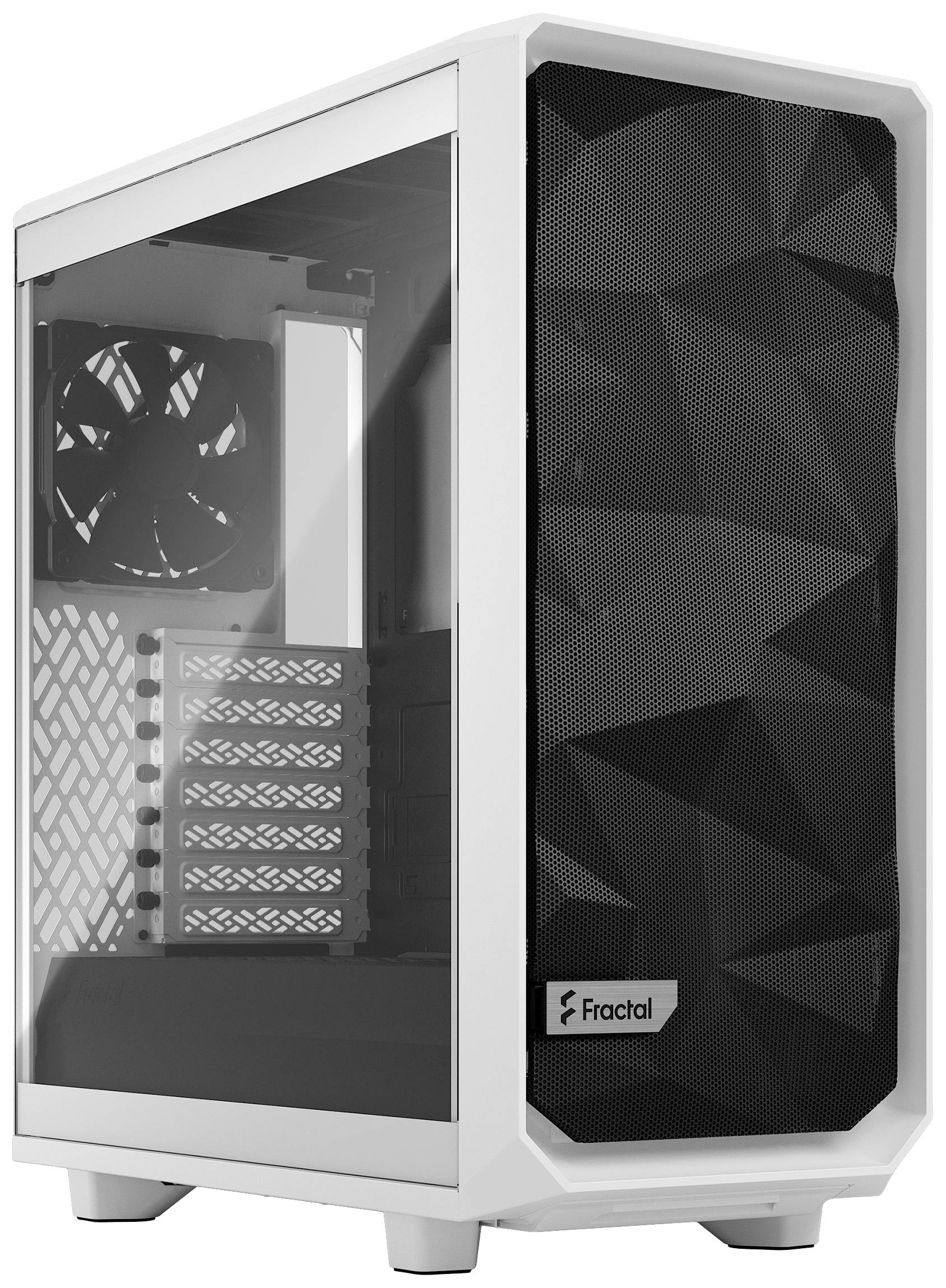 FRACTAL DESIGN Geh Meshify 2 Compact White TG Clear Tint - FD-C-MES2C-05