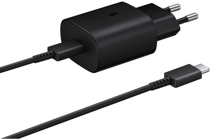 Samsung Galaxy Fast Travel Charger USB Type C 25W 1m Black OEM - EP-TA800XBEGWW