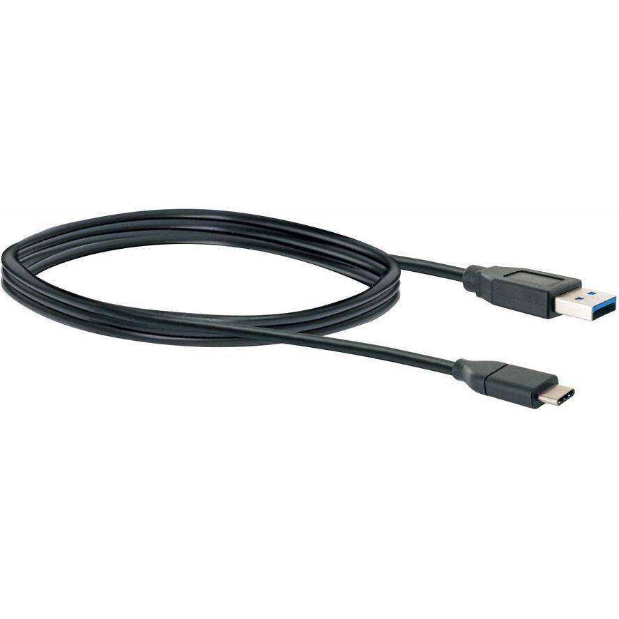 Schwaiger USB-Kabel 3.1 St. C->3.0 TypA 1,00m schwarz - CK3141533