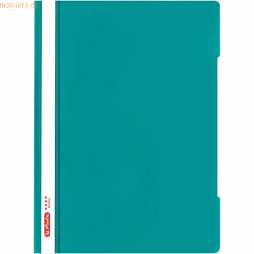 Herlitz Schnellhefter  A4 PP     Quality caribbean turqu 1er