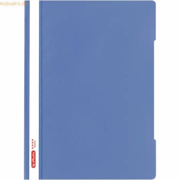 Herlitz Schnellhefter A4 PP Quality baltic blue 1er - 50016228