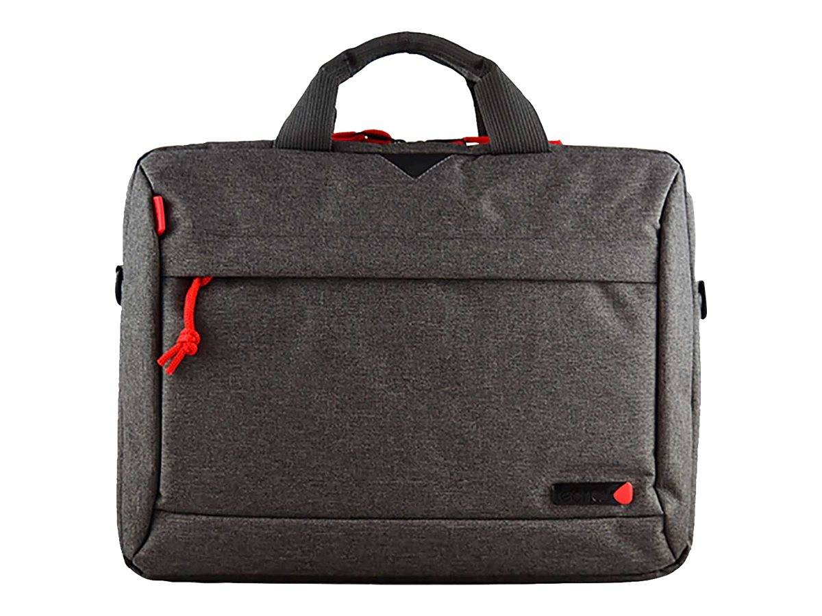 techair Tasche Classic Essential 12-14.1 1F 1T grau/rot - TAN1207