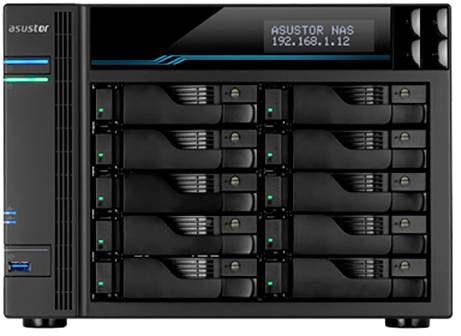 ASUSTOR Lockerstor NAS AS6510T 10-Bay