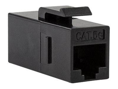 LogiLink Keystone Kupplung 2X RJ45 UTP     , Cat.5e, schwarz